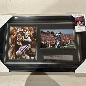 Harold Carmichael autograph signed Philadelphia Eagles 8x10 photo framed JSA